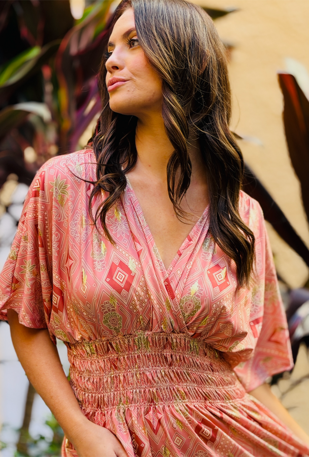 Works Every Time Dress - Palm Pink