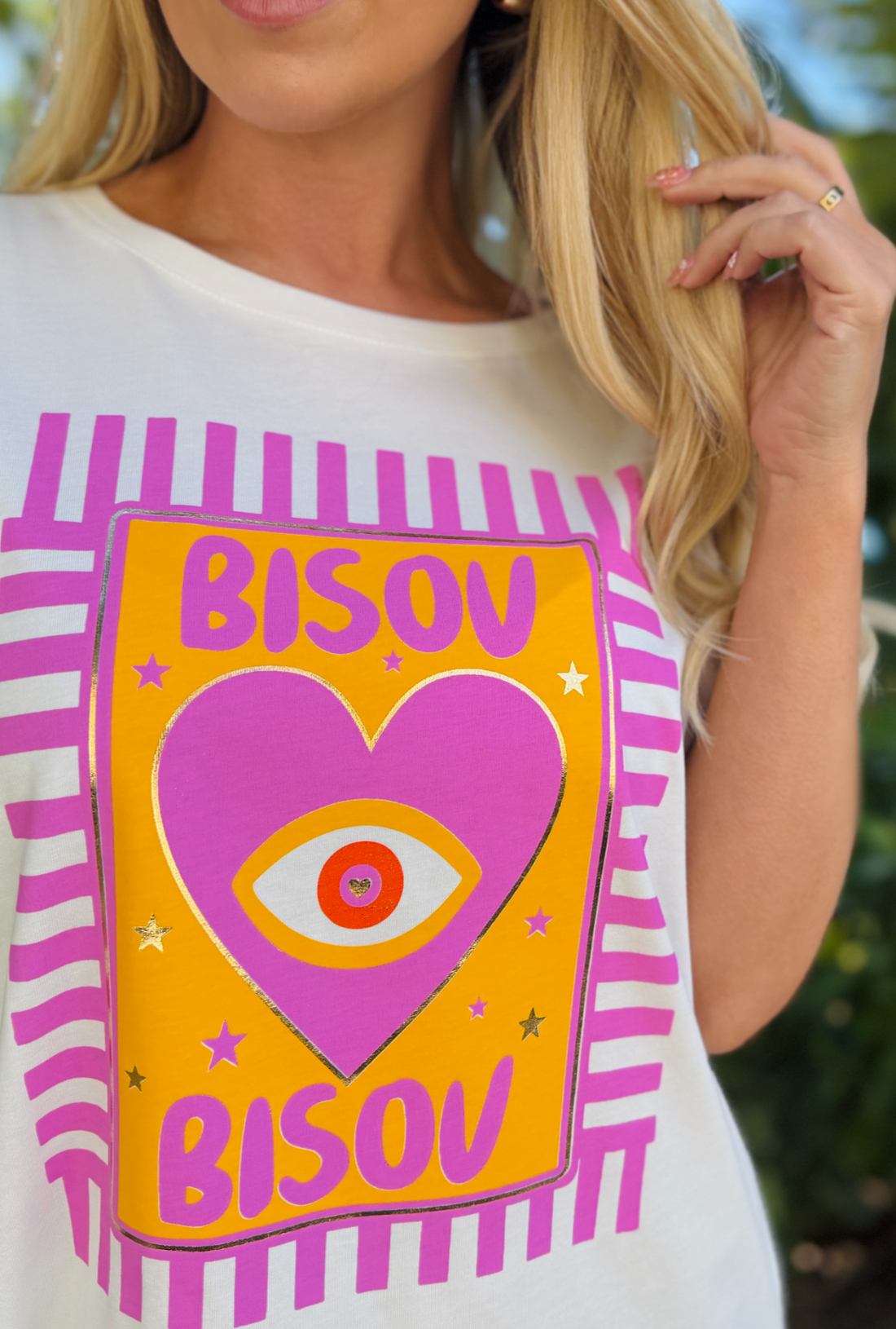 The Good Mood Tee - French Kiss Yellow