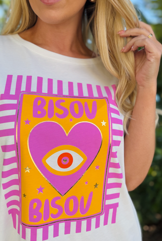 The Good Mood Tee - French Kiss Yellow