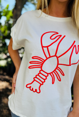 The Good Mood Tee - Pinch Me - Red