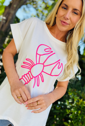 The Good Mood Tee - Pinch Me - Pink