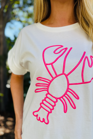 The Good Mood Tee - Pinch Me - Pink