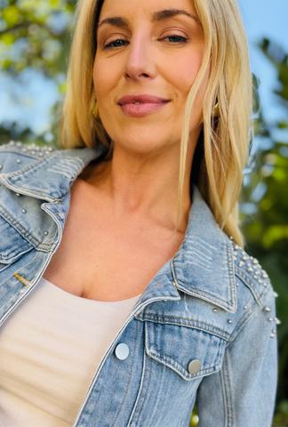 Cannes Stardust Denim Jacket