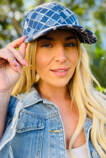 Heads up Honey Cap - Dark Denim Sparkle