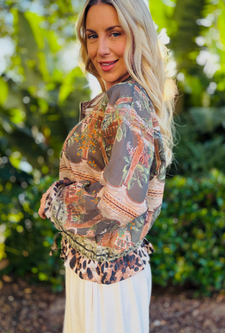 Take Me Everywhere Jacket - Jungle Estate Sage