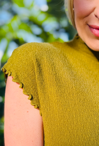 Quiet Luxury Top - Olive