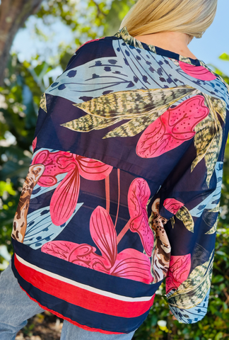 Wander and Wonder Lightweight Shirt - Safari Blue
