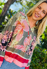 Wander and Wonder Lightweight Shirt - Safari Green