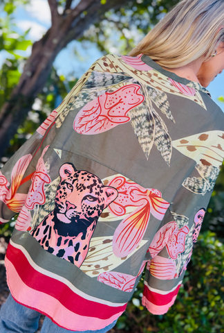 Wander and Wonder Lightweight Shirt - Safari Green