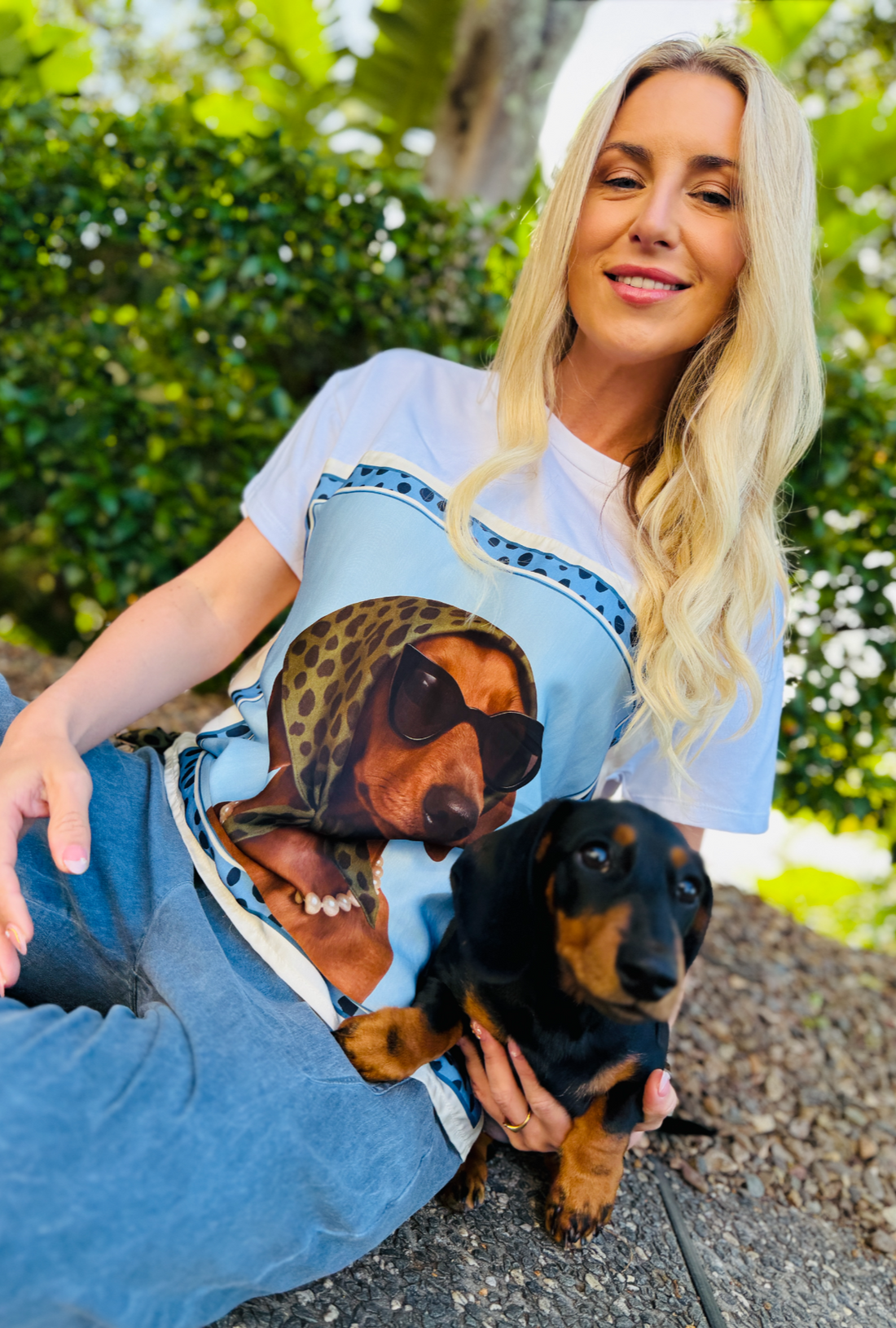Picture Perfect Luxe Tee - Park Avenue Pup