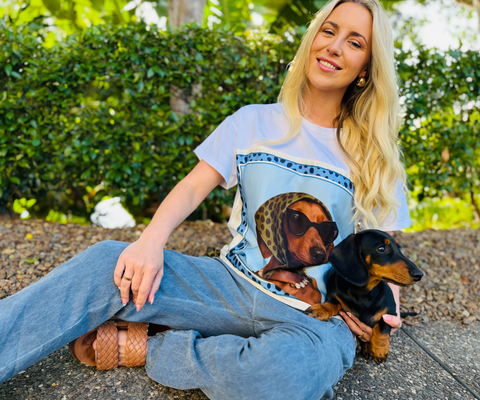 Picture Perfect Luxe Tee - Park Avenue Pup