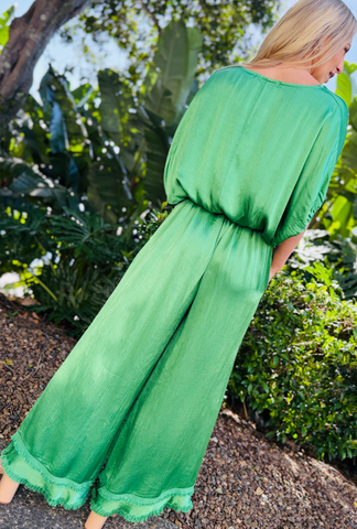 Liquid Luxe Molten Pant - Mint