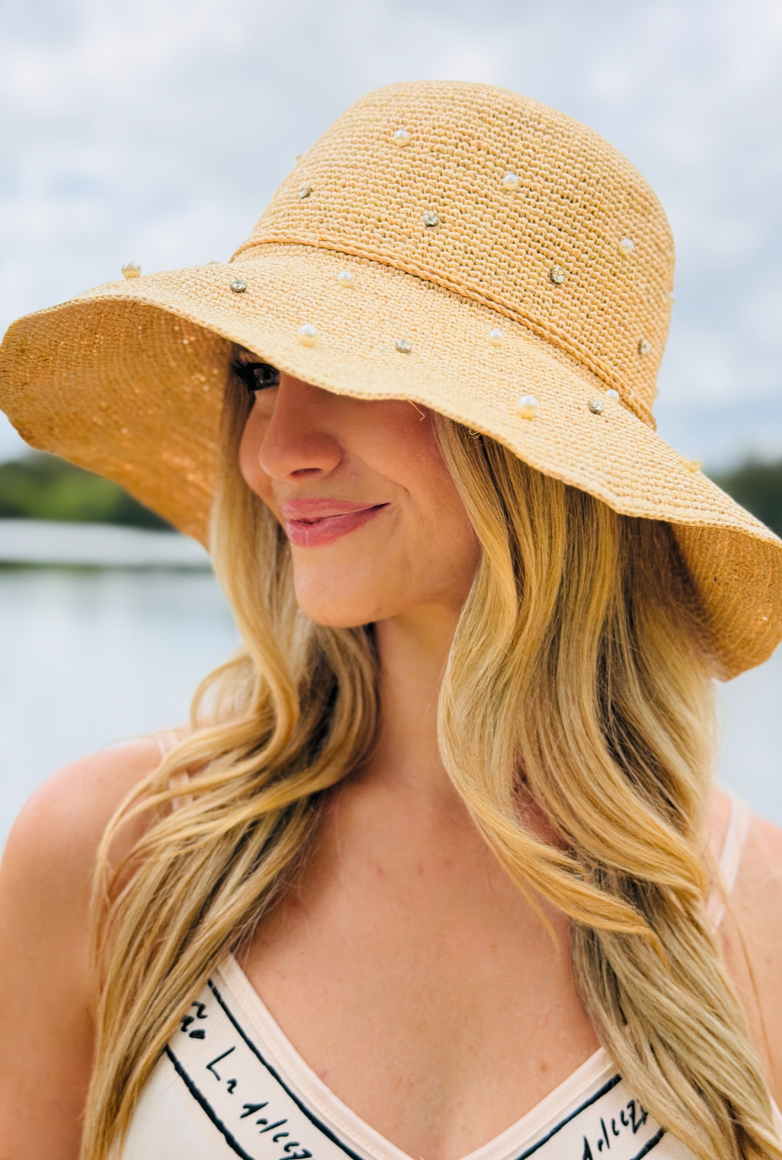 Diamonds and Pearls Hat