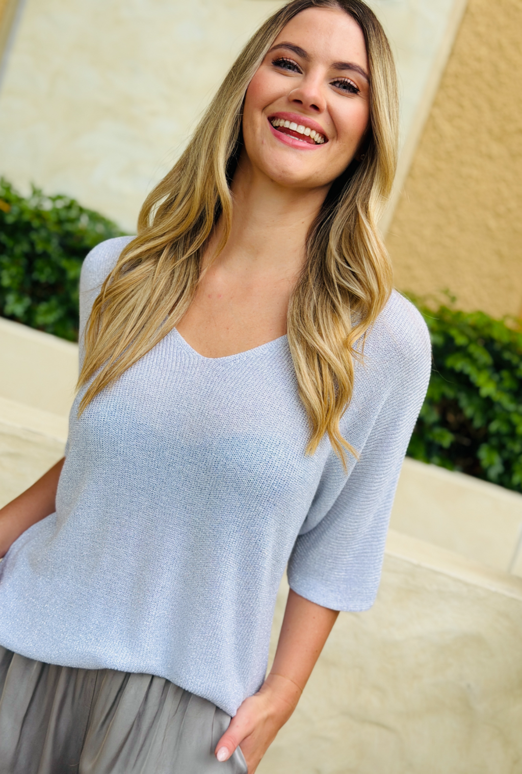 Born To Sparkle Top - White