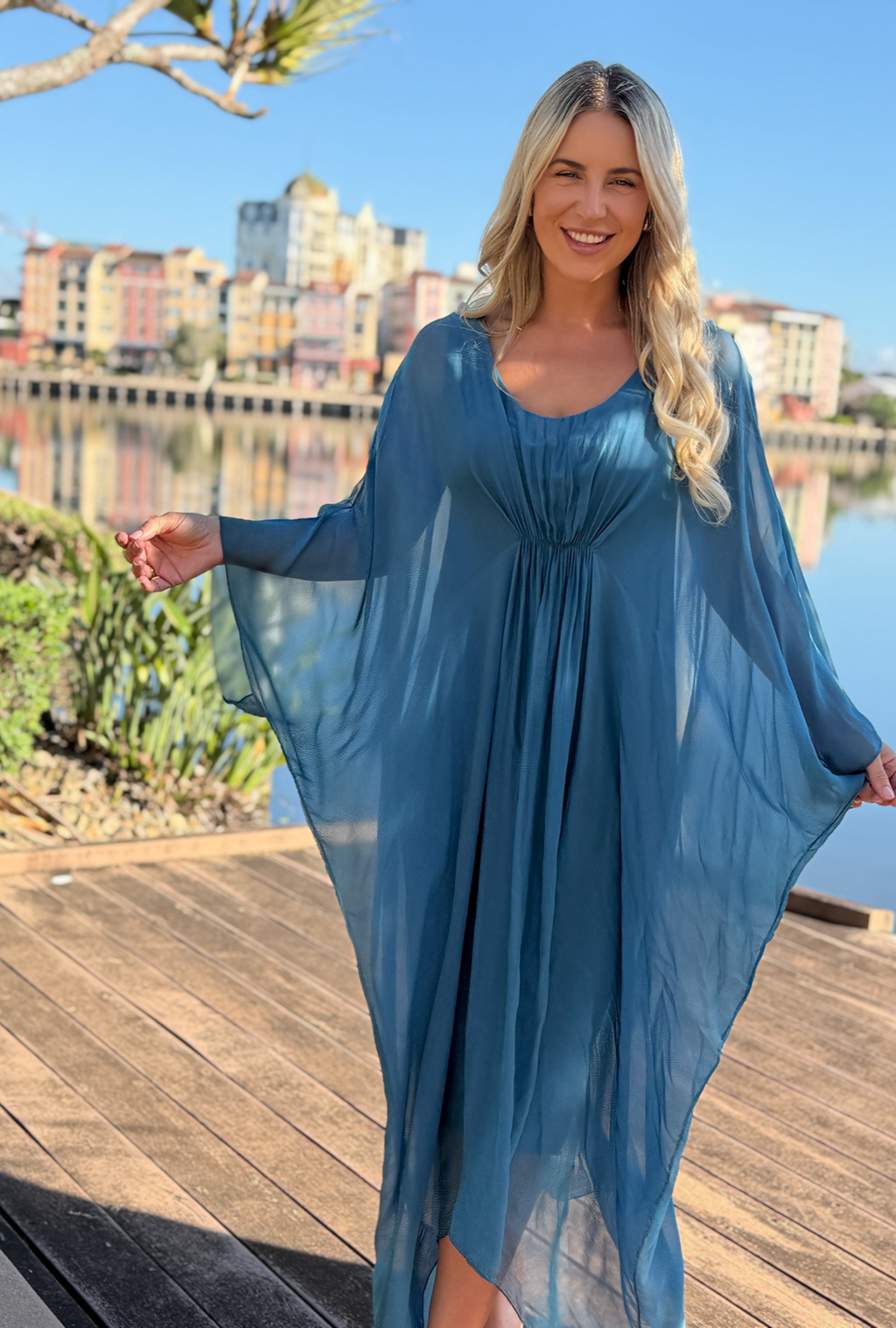 Almost a Secret Dress - Aegean