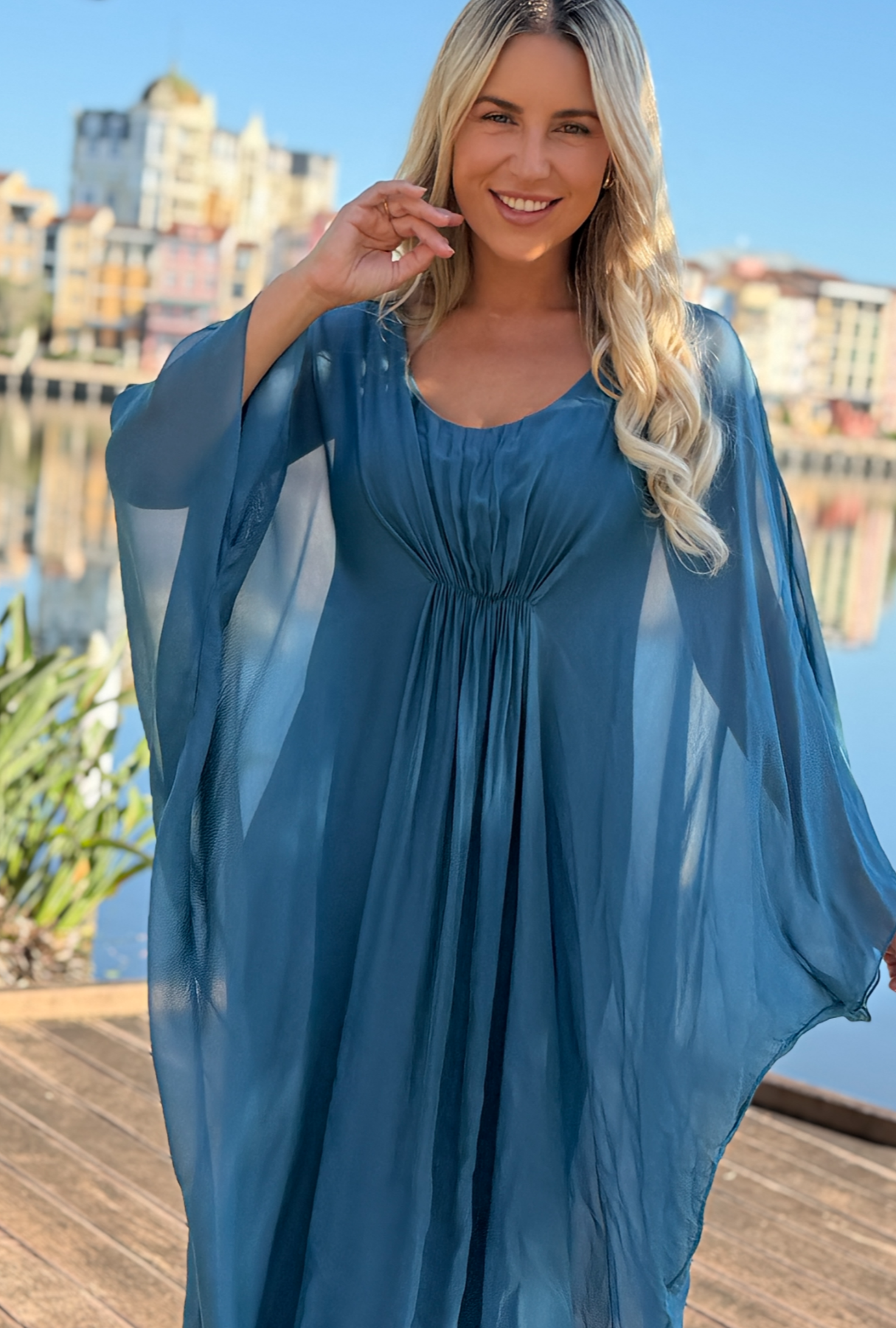 Almost a Secret Dress - Aegean