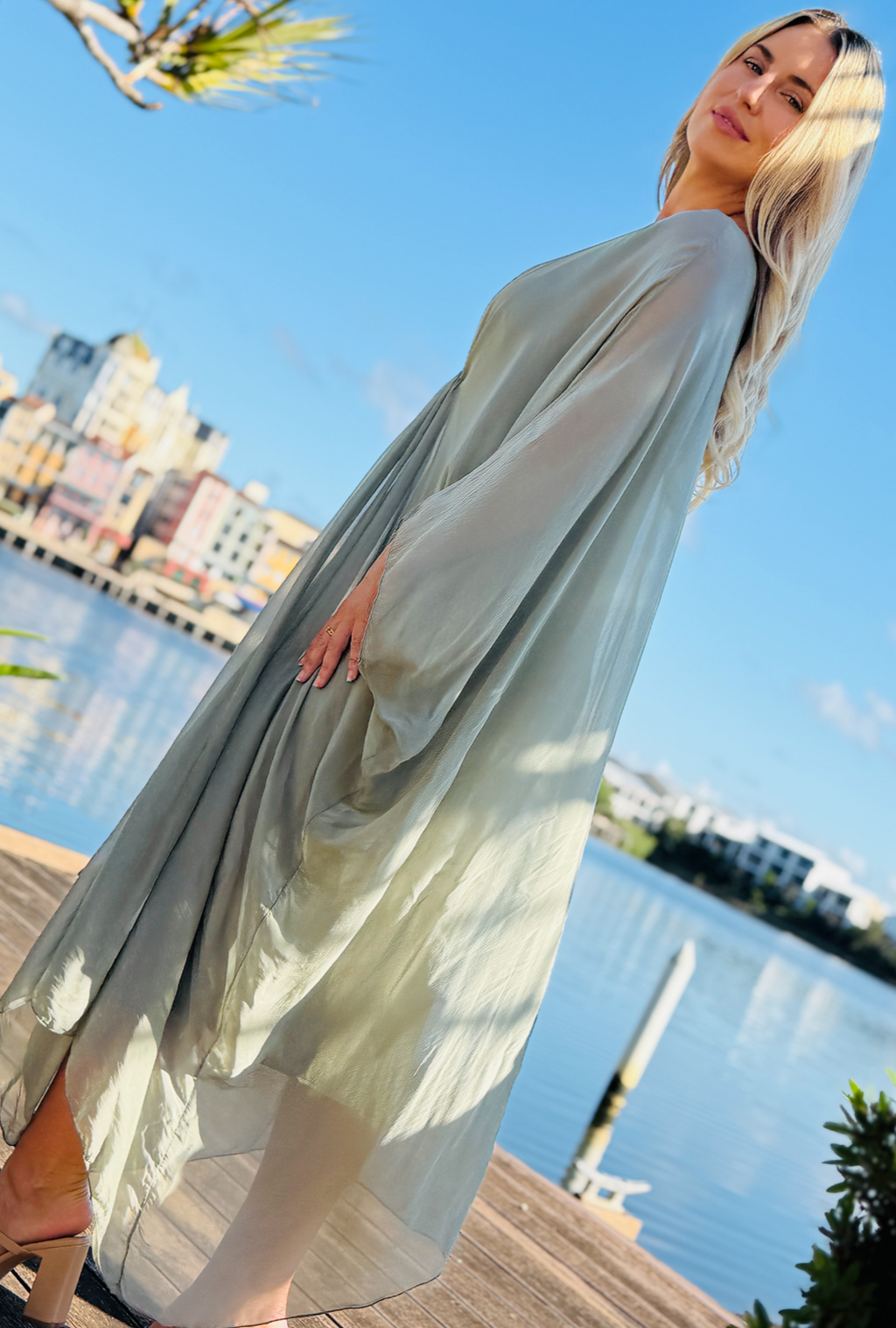 Almost a Secret Dress - Sage
