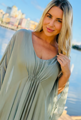 Almost a Secret Dress - Sage