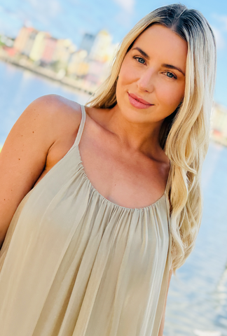 Only a Whisper Dress - Gold