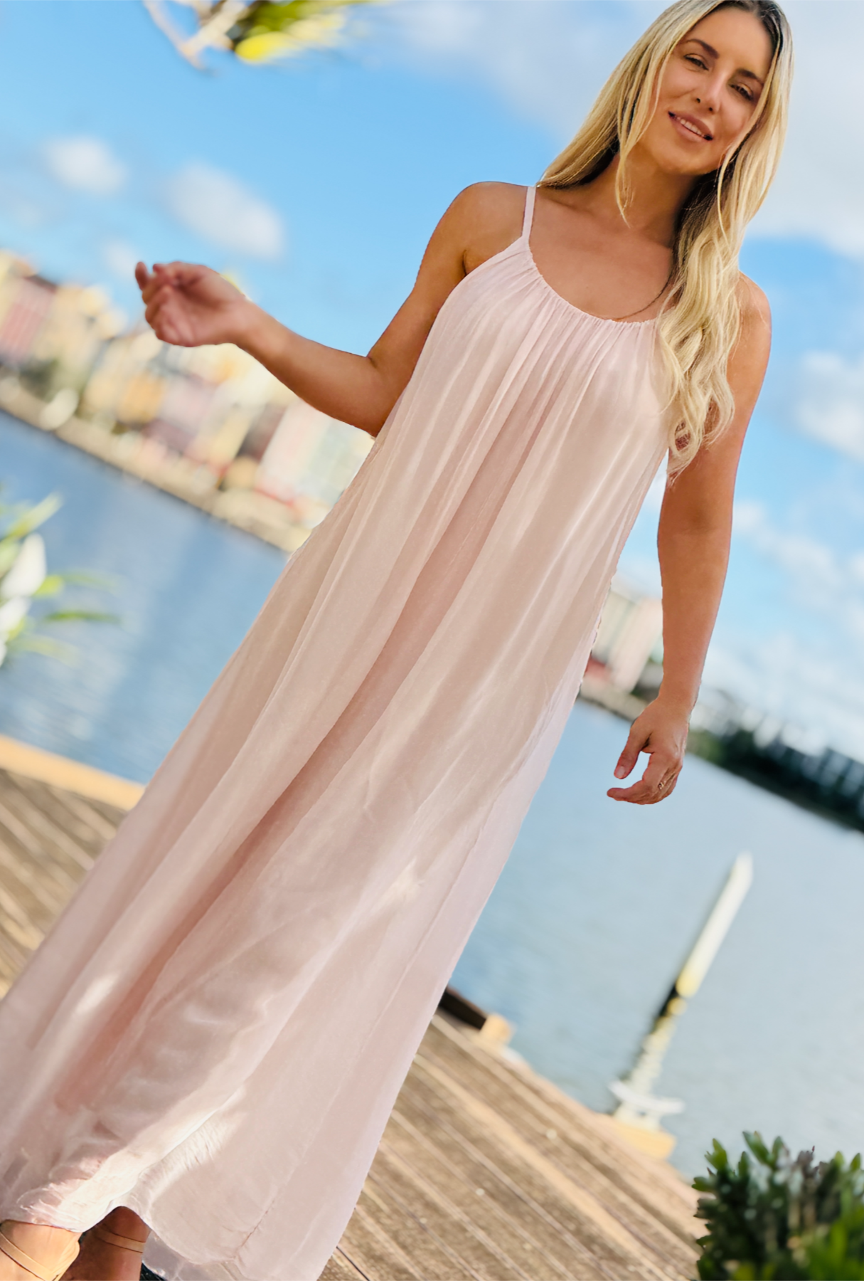 Only a Whisper Dress - Blush
