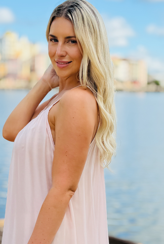 Only a Whisper Dress - Blush