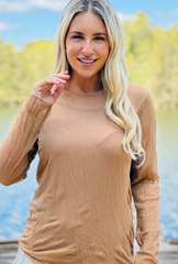 Essential Mesh Top - Mica