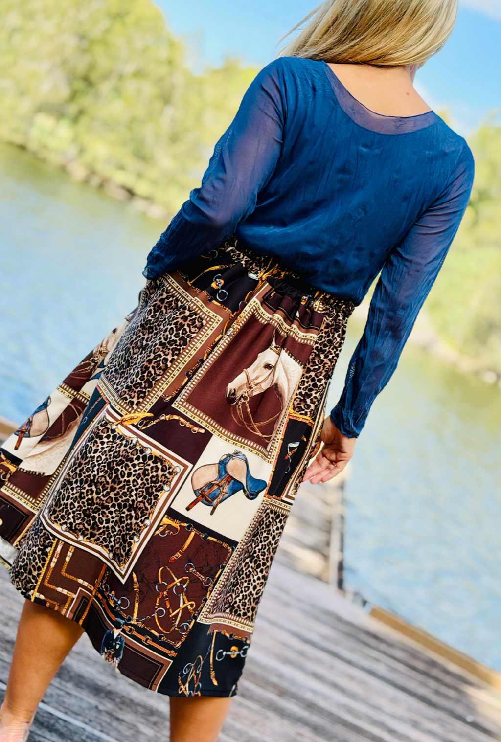 Cause a Scene Skirt - Pony Club Edition
