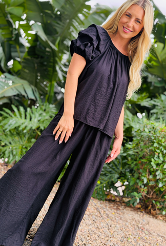 Walk This Way Pant - Onyx