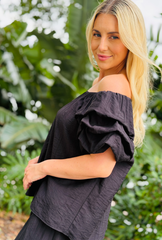 Sleeve Me Bee Short Sleeve - Onyx