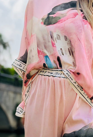 Pretty in Paint Pant - Rose