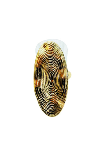 Print Gold Ring