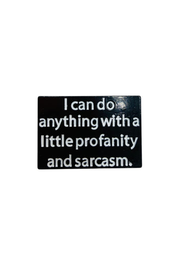 Profanity and Sarcasm