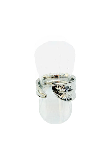 Silver Leaf Ring