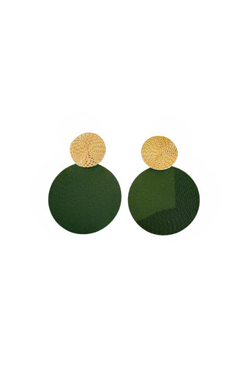Solara Earrings - Forest