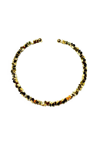 Sparkled Gold Bangle