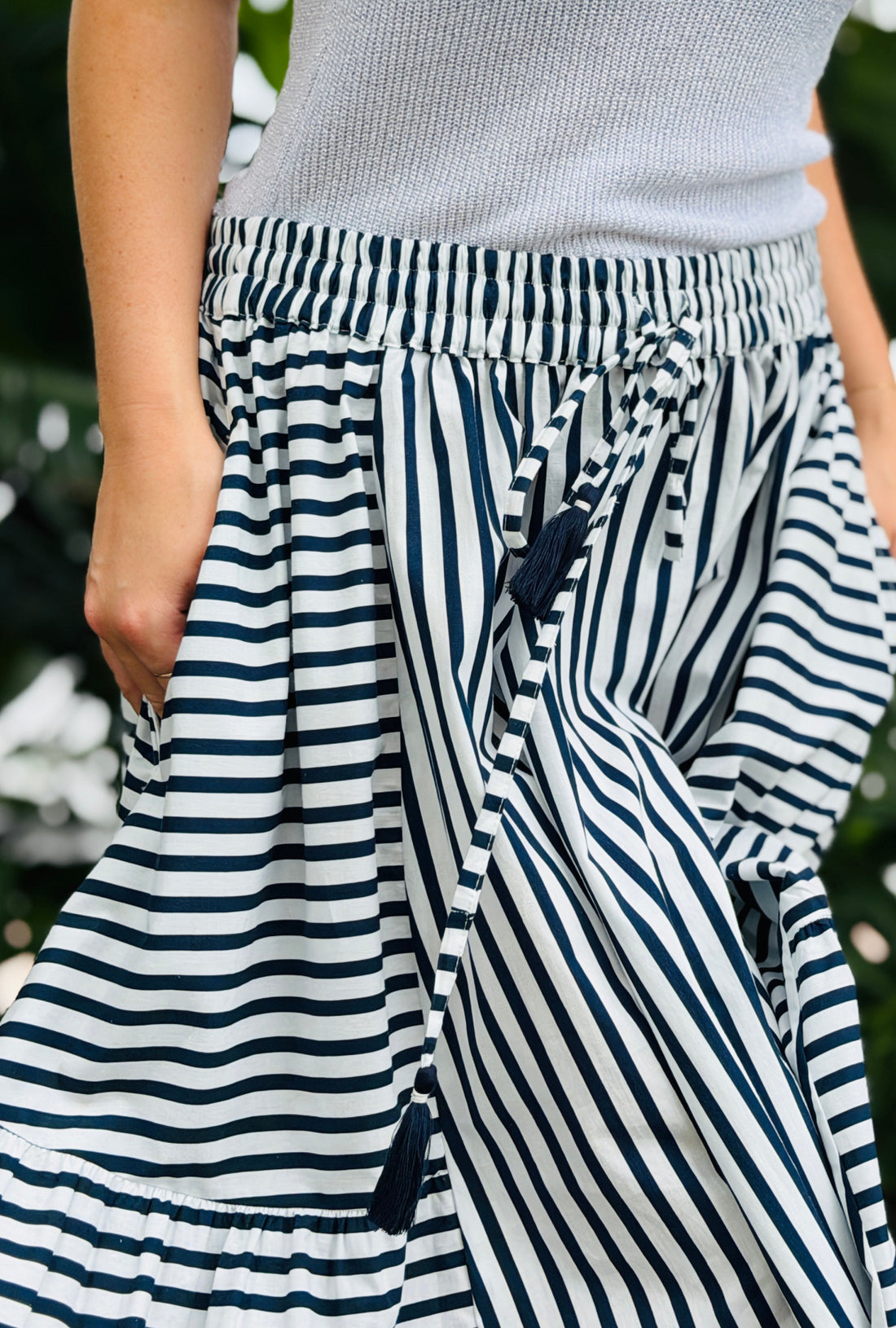 Wish You Were Here - Resort Skirt - Azure