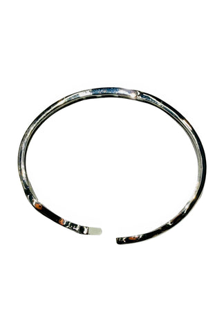 Wriggle Silver Bangle