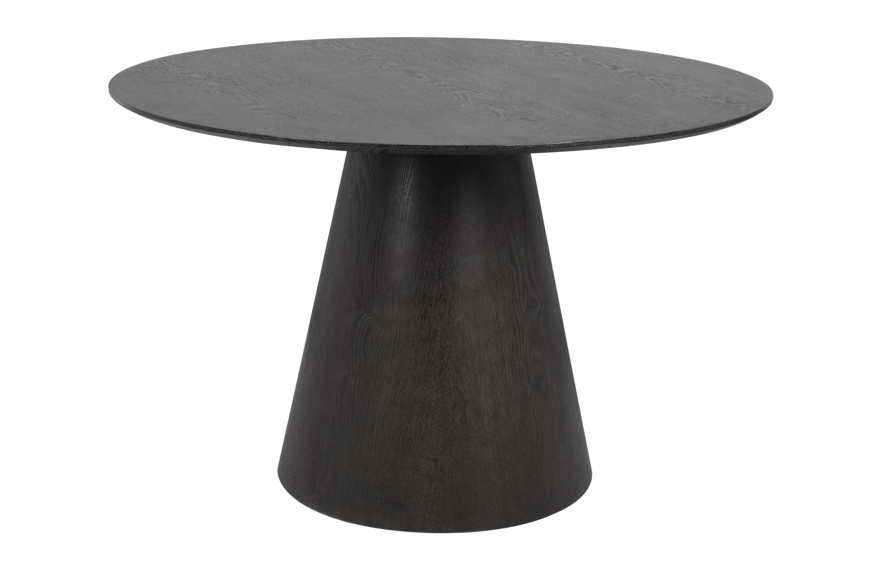 Aspen Black Round dining table