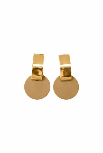 Cirque Earrings - Beige