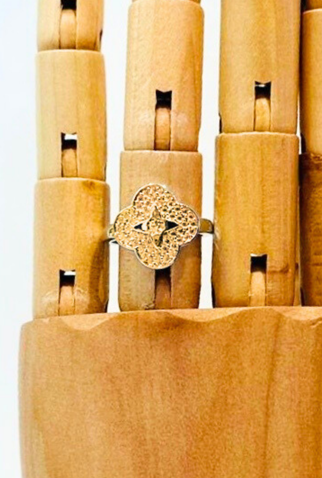 Gold Double Icon Ring