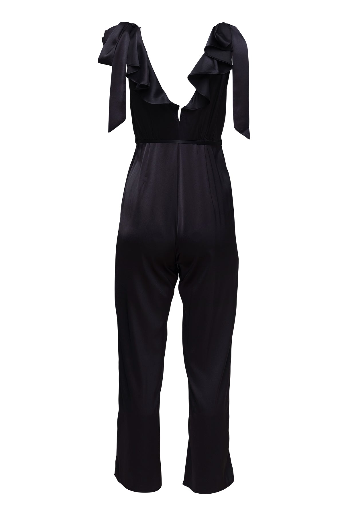 Frills and Thrills Jumpsuit - Midnight