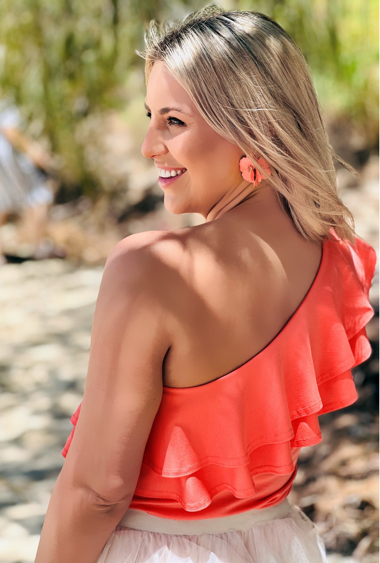 Cold Shoulder Top - Sunset 180 Collection
