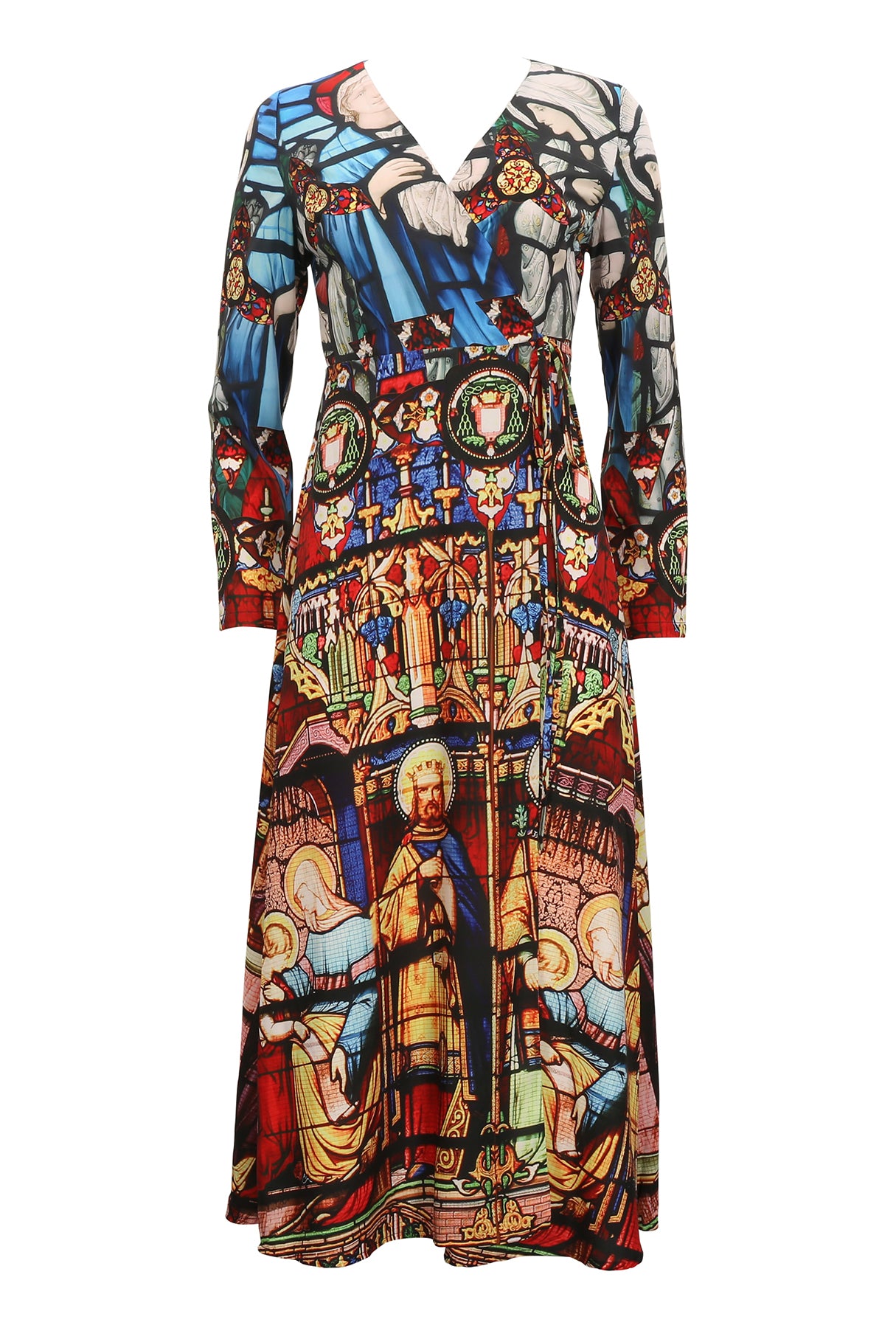 Cross My Heart Wrap Dress - Notre Dame