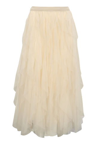 Get Carried Away Skirt - Ivory