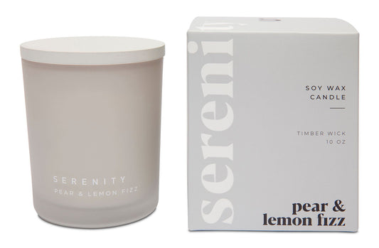 Serenity Candle Pear Lemon